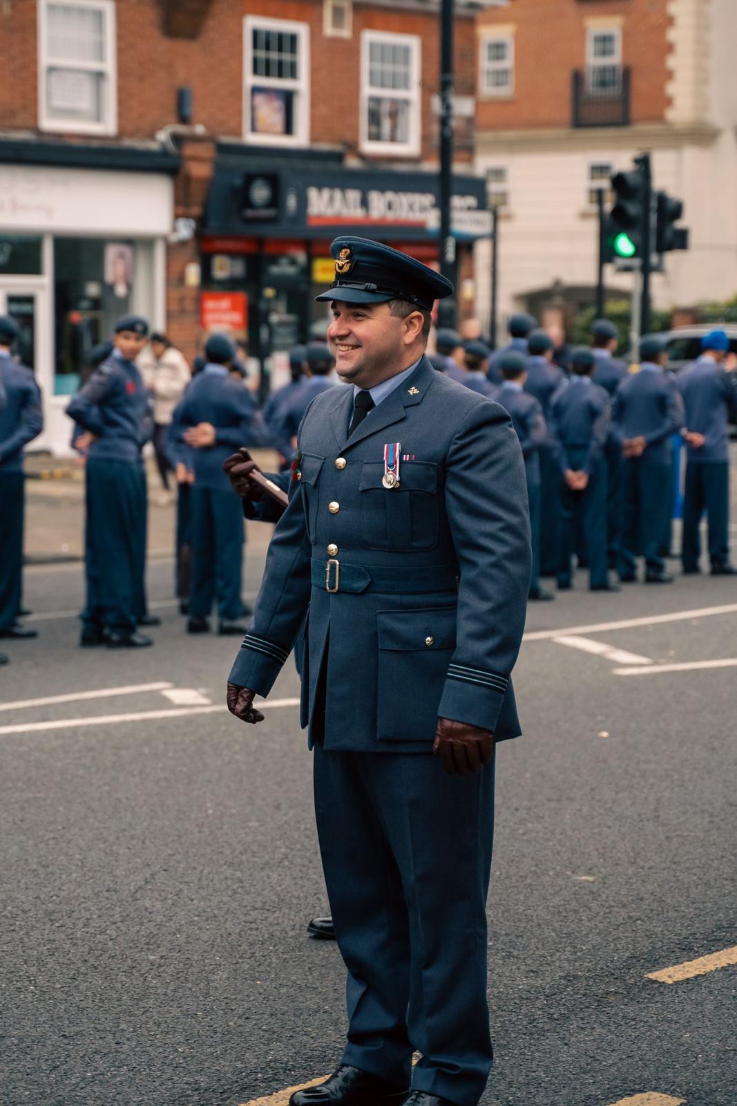 Portrait of Sqn Ldr Chris Da Camara